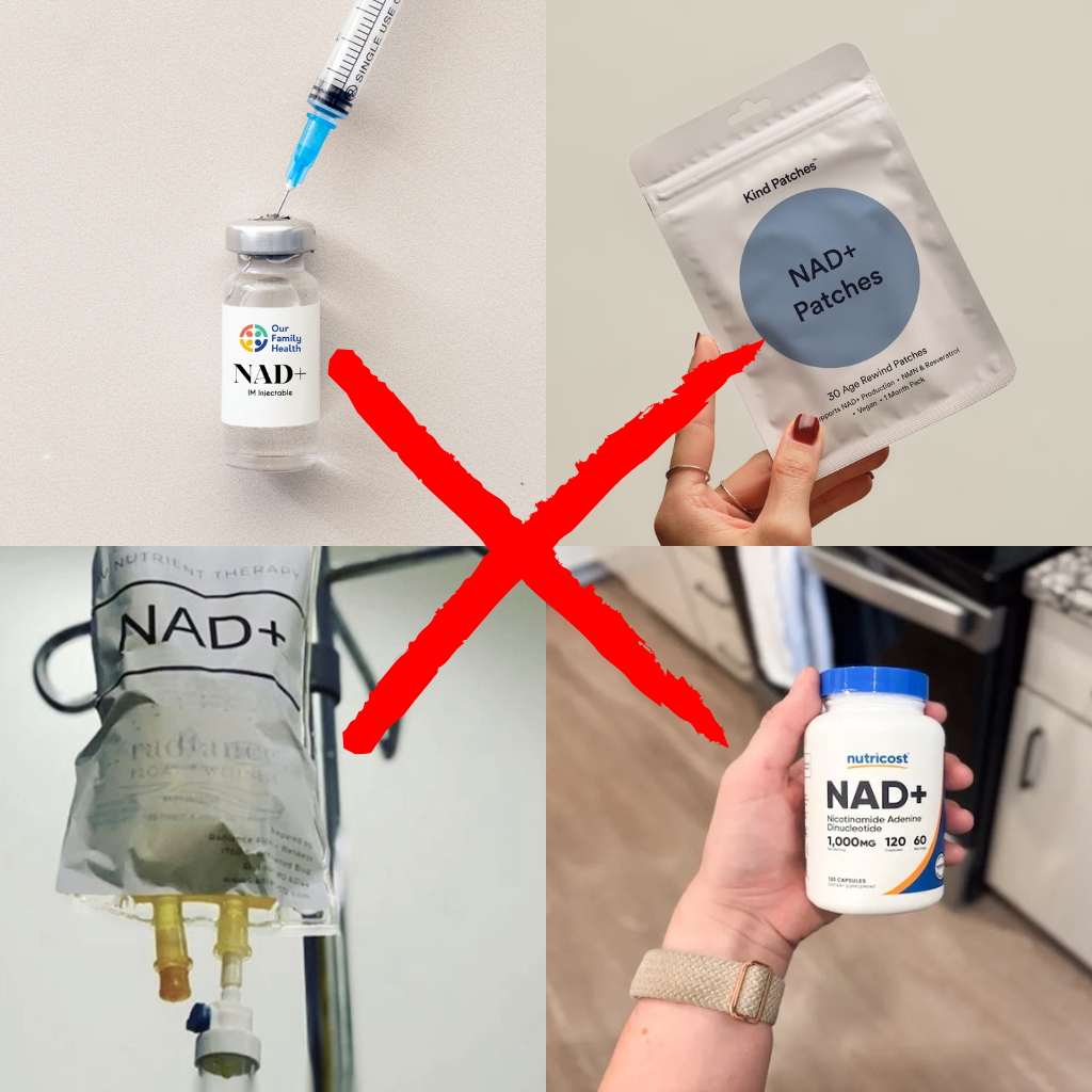 Common ways people try to raise NAD⁺ — and why many